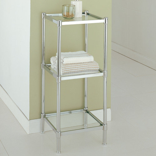 Free Standing Bathroom Shelving You'll Love Wayfair